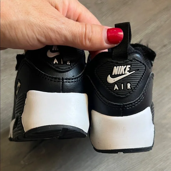 Nike Kids Black and White Air Max Sneakers - Picture 6 of 7